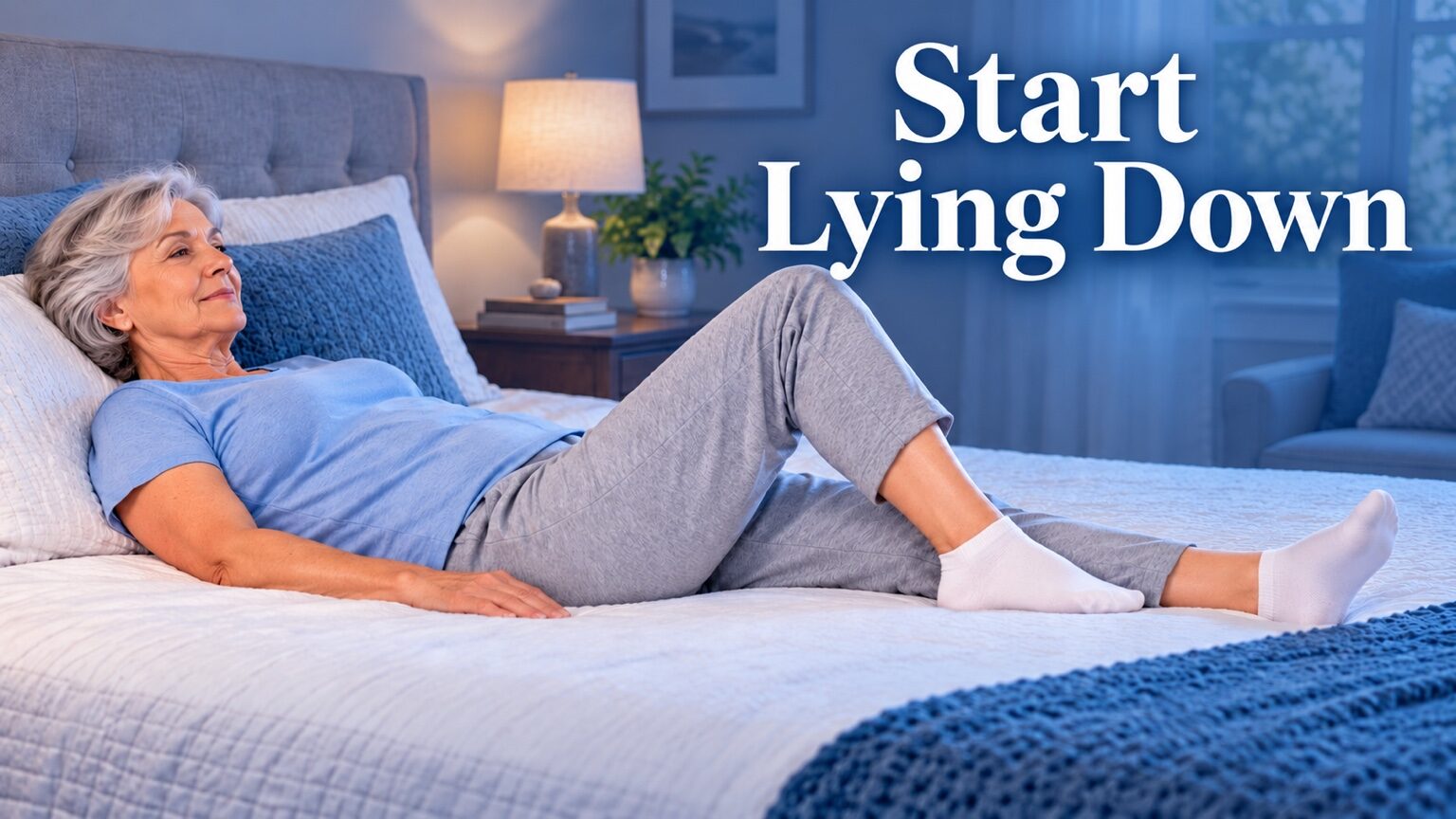 Start lying down